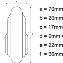 Padlock 70mm Closed Shackle (Padlocks) Tools & Maintenance