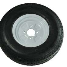 Trailer Wheel & Tyre 145mm x 10