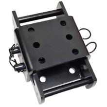 MP23727B 270mm Height Adjustable 2 Pin Drop Plate MAYPOLE 23727B