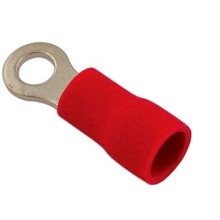 Wiring Connectors Red Ring Pack Of 100 (Red Pre Insulated Terminals) Diameter 5.3mm