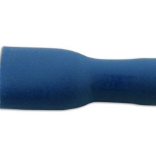 Wiring Connectors Blue Female Slide On Pack Of 100 (Workshop Packs) Diameter 6.3mm