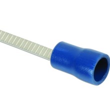 Wiring Connectors Blue Male Blade Pack Of 100 (Blue Pre Insulated Terminals) Width 2.3mm Tools & Maintenance