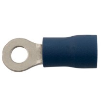 Wiring Connectors Blue Ring Pack Of 100 (Blue Pre Insulated Terminals) Diameter 3.2mm