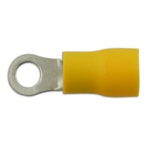 Wiring Connectors Yellow Ring Pack Of 100 (Yellow Pre Insulated Terminals) Diameter 4.3mm
