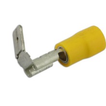 Wiring Connectors Yellow Piggy Back 6.3mm Pack Of 100 (Yellow Pre Insulated Terminals) Tools & Maintenance