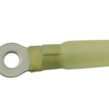 Wiring Connectors Yellow Heat Shrink Ring Pack Of 25 (Yellow Pre Insulated Terminals) Diameter 4mm