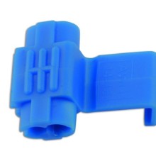Wiring Connectors Blue Splice 0.75mm 2.5mm Pack Of 100 (Blue Pre Insulated Terminals)