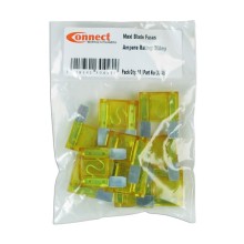 Fuses Auto Maxi Blade Pack Of 10 (Maxi Blade Fuses) Amps 20A Tools & Maintenance