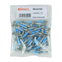Fuses Standard Auto Glass Pack Of 100 (Glass Fuses) Amps 5A Tools & Maintenance