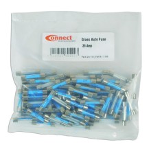 Fuses Standard Auto Glass Pack Of 100 (Glass Fuses) Amps 25A Tools & Maintenance