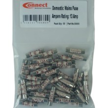 Fuses Household Mains Pack Of 50 (Household Fuses) Amps 13A Tools & Maintenance