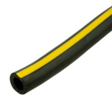 Rubber Air Hose 6.3mm x 15m Black & Yellow