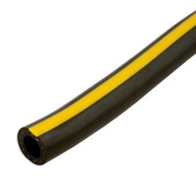 Rubber Air Hose 10.0mm x 15m Black & Yellow