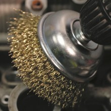 Wire Brush With Quick Chuck End 75mm Type Cup Brush Abrasive Brushes Tools & Maintenance