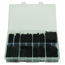 Heat Shrink Tubing Black 50mm Assorted Box Qty 350 (Heatshrink Tubing)