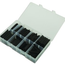 Heat Shrink Tubing Black 50mm Assorted Box Qty 350 (Heatshrink Tubing) Tools & Maintenance