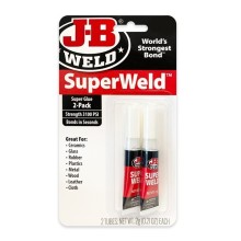 JB Weld Superweld 2g Twin Pack Superglue