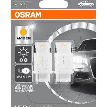 LED Standard Bulb (180A) Amber 12V W2.5x16q LEDriving (Indicator)
