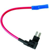 Fuse Holder Micro 2 Blade Type Circuit Addition With Cable & Butt Connector (Fuse Holders) Tools & Maintenance