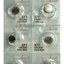 1.55V Sillver Oxide Coin Cell Battery Box of 10 (Silver Oxide)