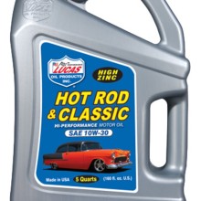 10W-30 Hot Rod & Classic Car Engine Oil 5 Litre LUCAS OIL 40679A