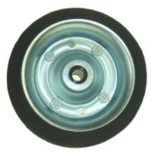 Jockey Wheel Spare Wheel Solid Tyre 160mm