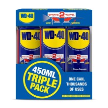 WD-40 450ml Smart Straw Display Case Triple Pack WD40 44199/122