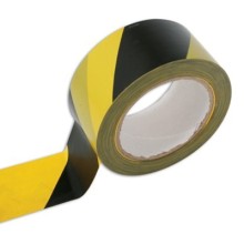 Hazard Warning Tape Yellow & Black 33m x 50mm (Hazard Tape)
