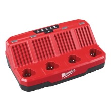 M12 4 bay charger
