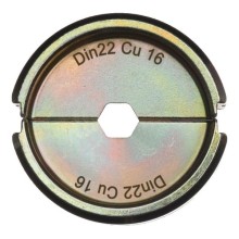 Crimping Die DIN22 Cu 16 1pc
