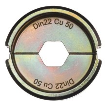 Crimping Die DIN22 Cu 50 1pc