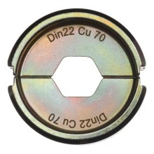 Crimping Die DIN22 Cu 70 1pc