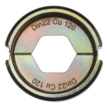 Crimping Die DIN22 Cu 120 1pc