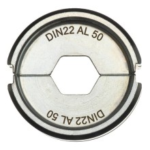 Crimping Die DIN22 Al 50 1pc