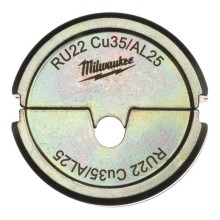 Crimping Die RU22 Cu 35 Al 25 1pc