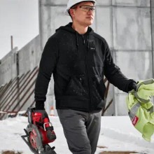 M12 Heated Hoodie Black (Fleeces) Tools & Maintenance