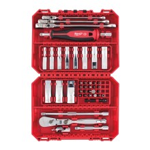 1/4IN RATCHET SPAN SOCKET SET 42PC MILWAUKEE 4932498382