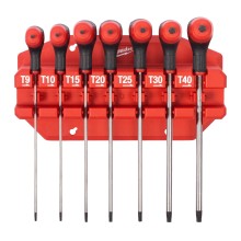 7PC TORXKEY WRENCHES SET RACK MILWAUKEE 4932498690
