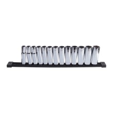 1/2IN MET 13PC DEEP 12PT SOCKET SET MILWAUKEE 4932498798