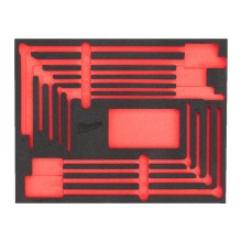 T-BAR HANDLE SET FOAM INSERT 8PC MILWAUKEE 4932499114