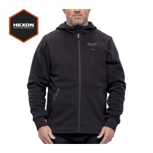 M12 HEXON HEATED HOODIE BLACK M MILWAUKEE 4932499188