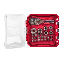 25PC RATCHET SET IN PACKOUT COM BOX MILWAUKEE 4932499470