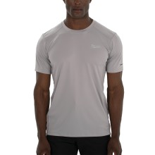 WORKSKIN SHORT SLEEVE SHIRT GREY M MILWAUKEE 4933478195