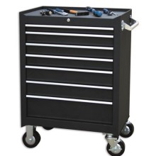 Roller Cabinet Black 8 Drawer (Tool Chests)