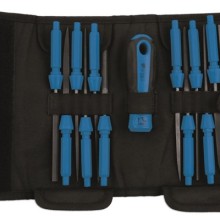 Precision File Set 12 Piece (Files & Handles)
