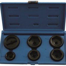 Oil Filter Socket Set 6 Piece