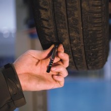 Tyre Tread Depth Gauge Analogue (Tread Depth Gauges) Tools & Maintenance