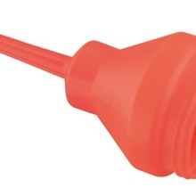 Funnel With End Cap & Lid Red 80mm (Funnels) Tools & Maintenance