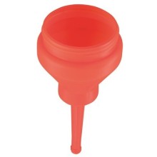 Funnel With End Cap & Lid Red 80mm (Funnels) Tools & Maintenance