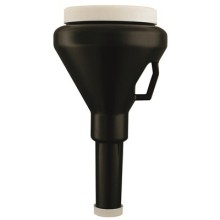 Funnel With Non Spill Rim Black 100mm (Funnels) Tools & Maintenance